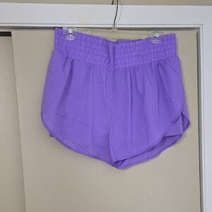 All in Motion Purple Athletic Shorts Lightweight and Breathable Size Large